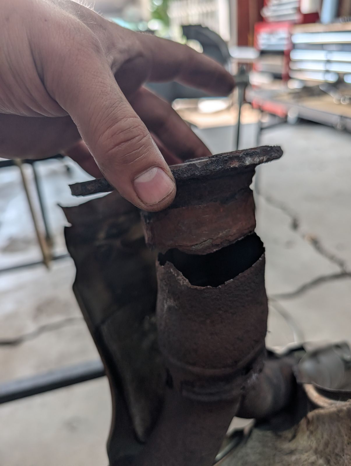 Heat shield removal, exhaust leak. Noise source